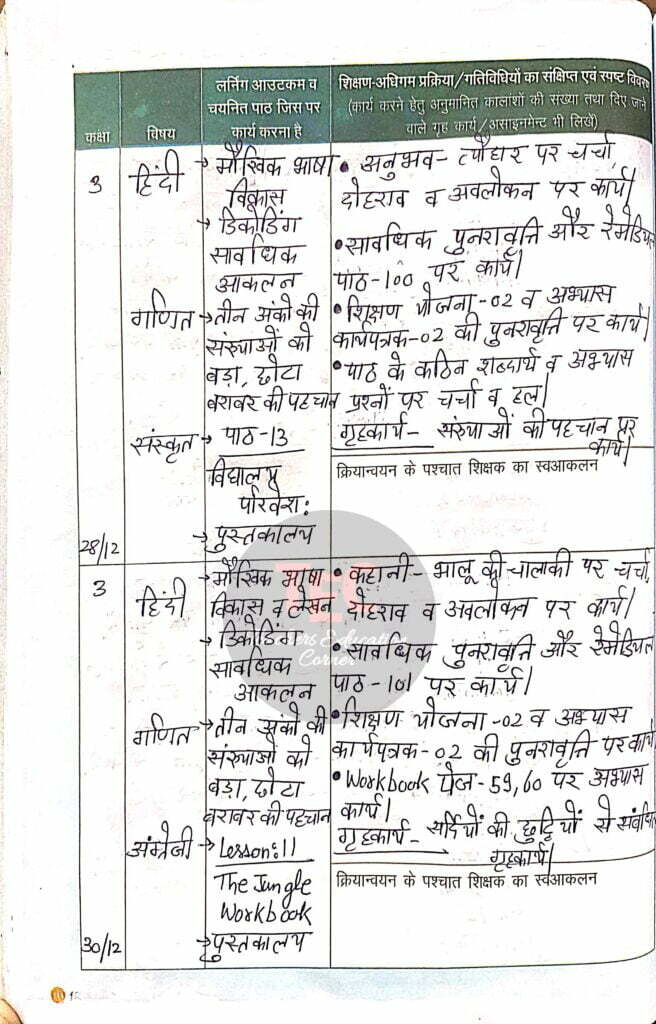 shikshak diary december 2022