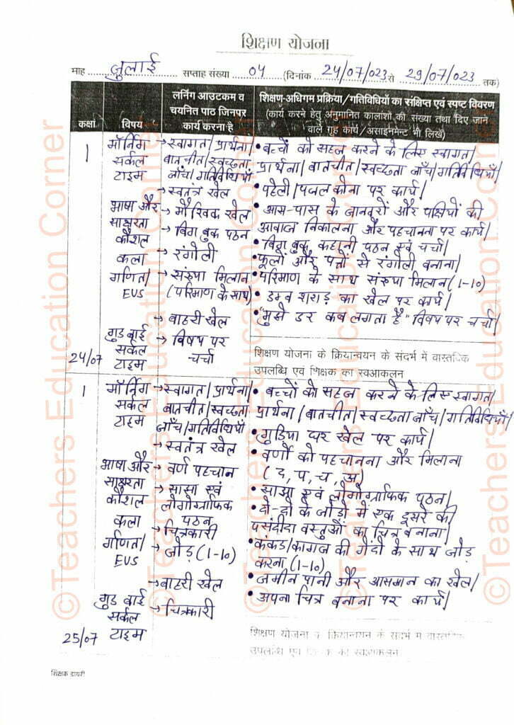shikshak-diary-class-1-pdf-24-to-25-july-2023